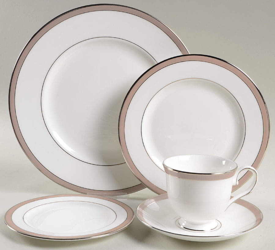 Onyx Frost 5 Piece Place Setting by Lenox-1