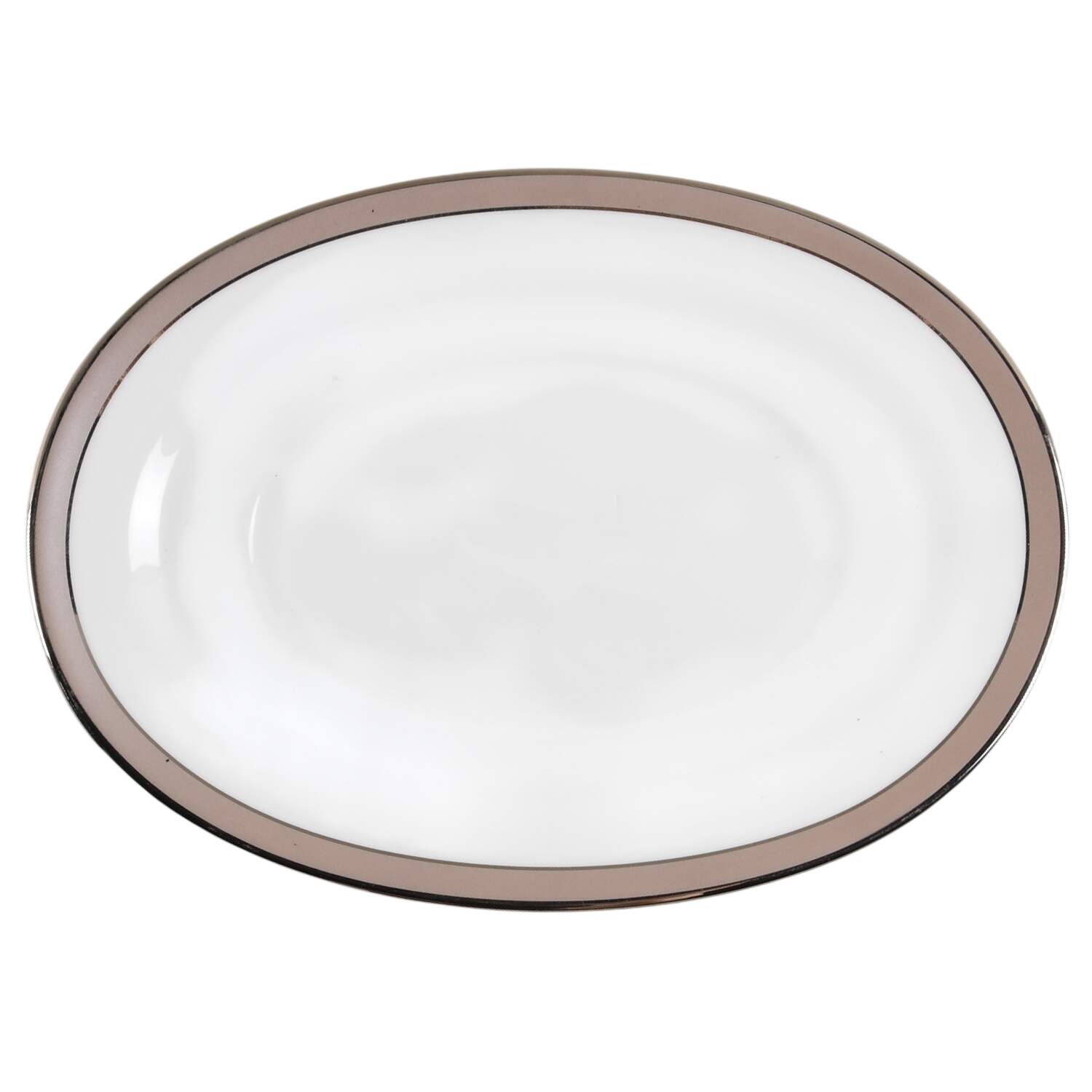 Onyx Frost Underplate for Gravy Boat by Lenox-1