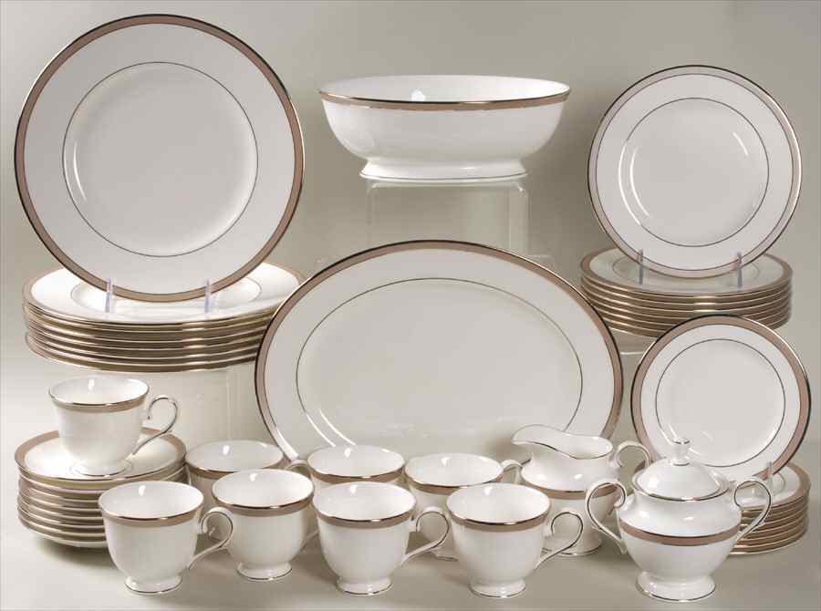 Onyx Frost 45 Piece Set by Lenox-1