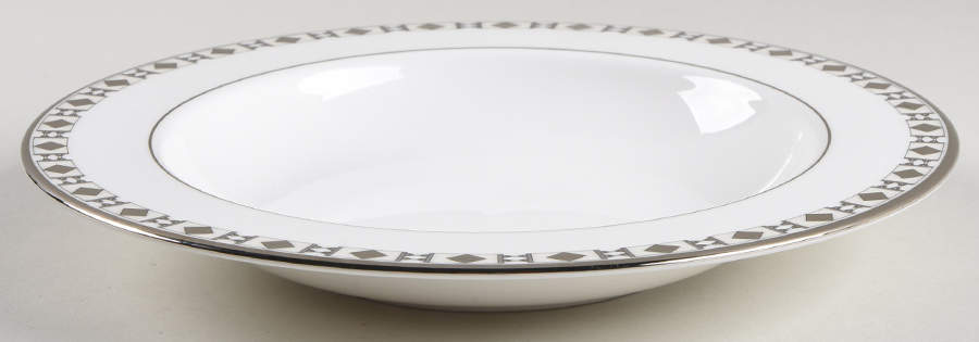 Prism Platinum 9" Soup/Pasta Bowl by Lenox-1