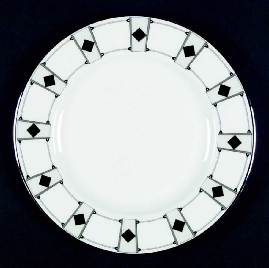 Prism Platinum Salad Plate by Lenox-1