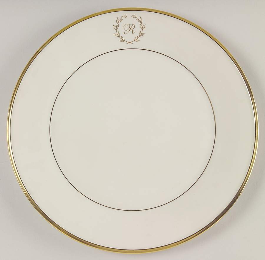 Eternal Classique Monogram Service Plate (Charger) by Lenox-1