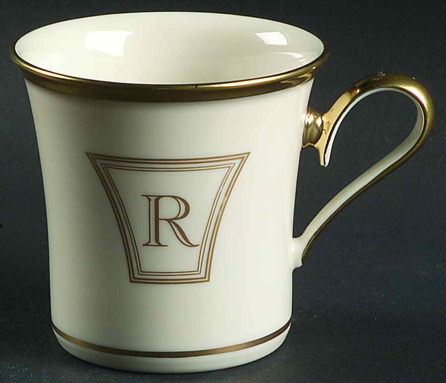 Eternal Tempo Monogram Mug by Lenox-1