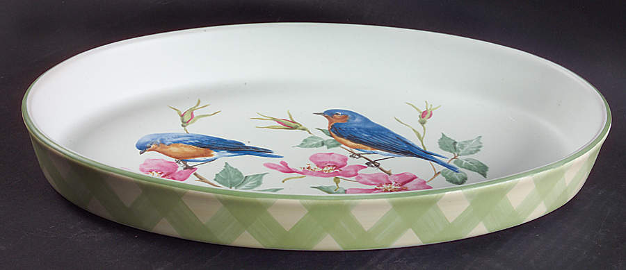 Summer Greetings  13" Oval Baker by Lenox-1