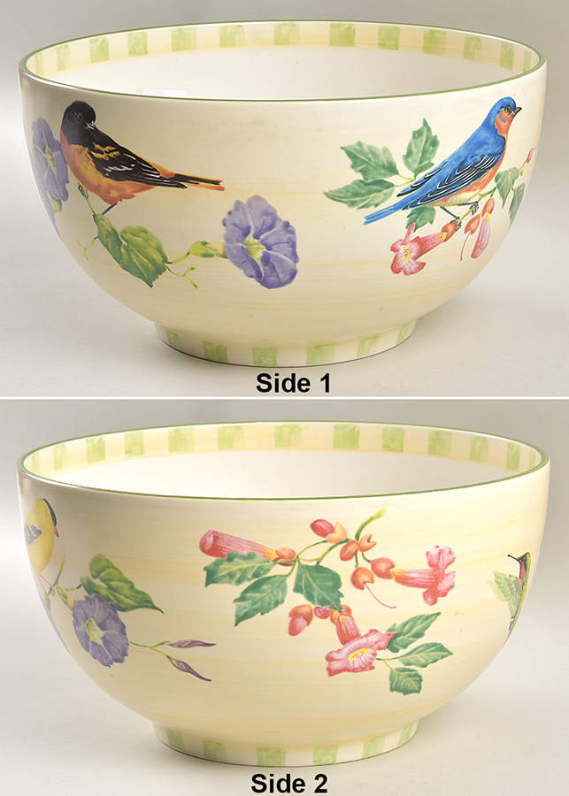 Summer Greetings  11" Large Salad Serving Bowl by Lenox-1