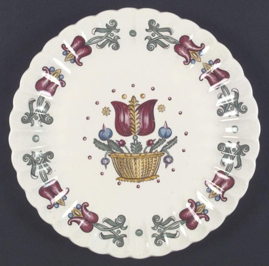 Old Dutch Dinner Plate by Limoges-American-1