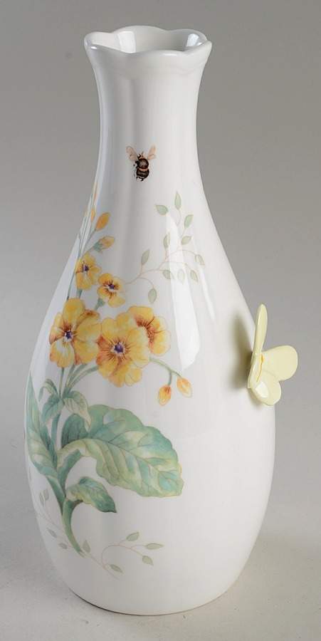 Butterfly Meadow 9" Bud Vase by Lenox-1