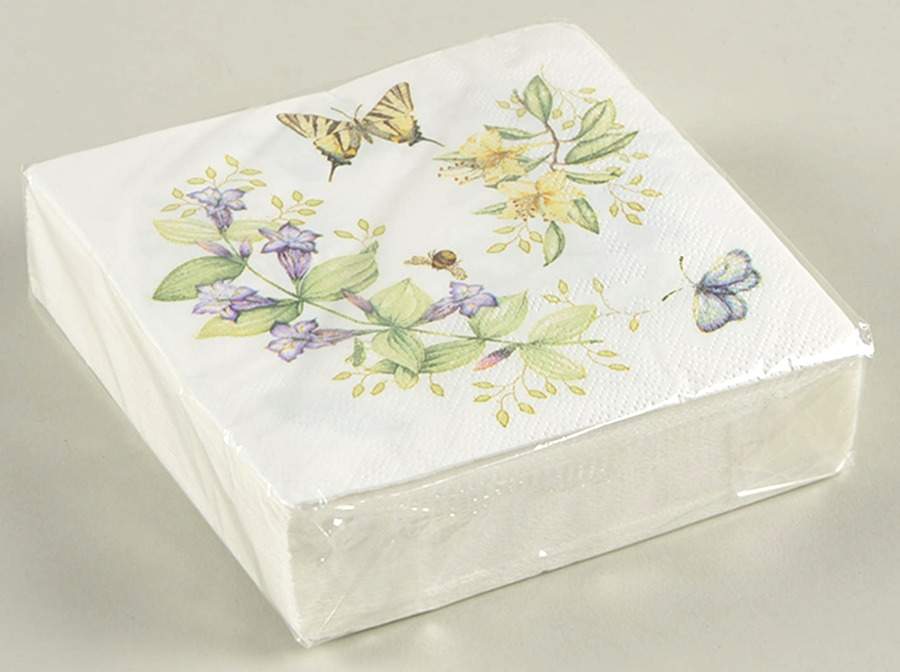 Butterfly Meadow Package of Paper Beverage Napkins by Lenox-1