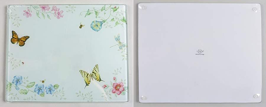 Butterfly Meadow Rectangular Glassware Cutting Board by Lenox-1