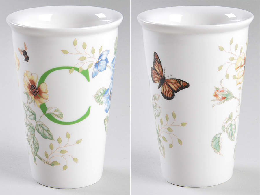 Butterfly Meadow Travel Tumbler No Lid by Lenox-1