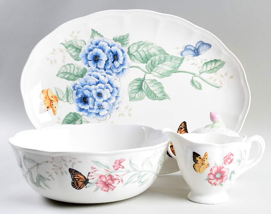 Butterfly Meadow 5 Piece Hostess Set by Lenox-1