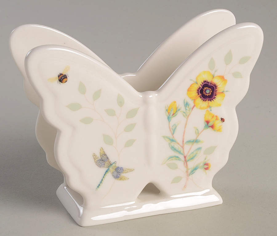 Butterfly Meadow Figural Sponge Holder by Lenox-1
