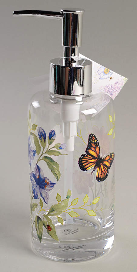 Butterfly Meadow Glassware Soap Dispenser by Lenox-1