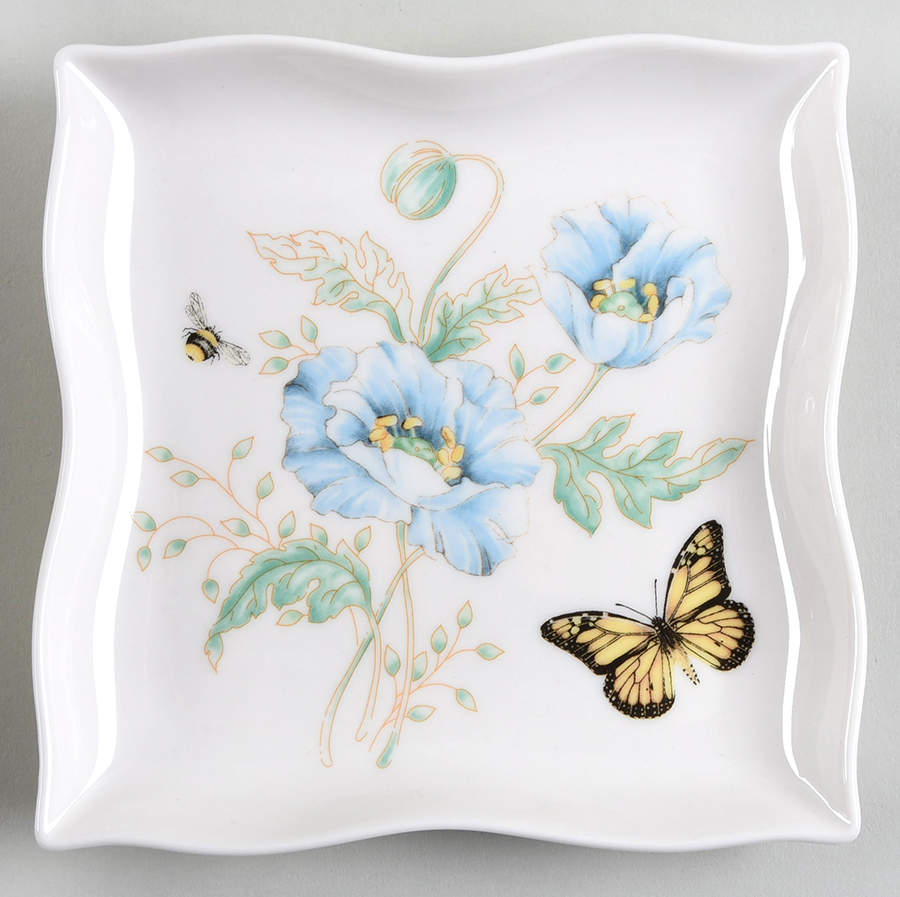 Butterfly Meadow 6" Square Tray by Lenox-1