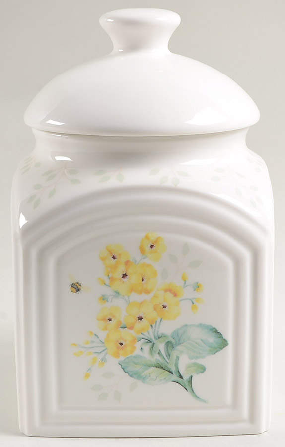 Butterfly Meadow Small Canister & Lid by Lenox-1