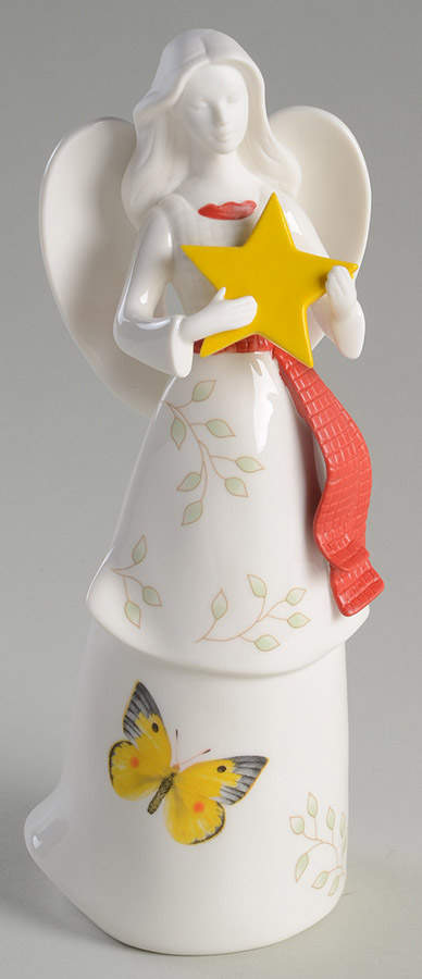 Butterfly Meadow Angel Figurine by Lenox-1