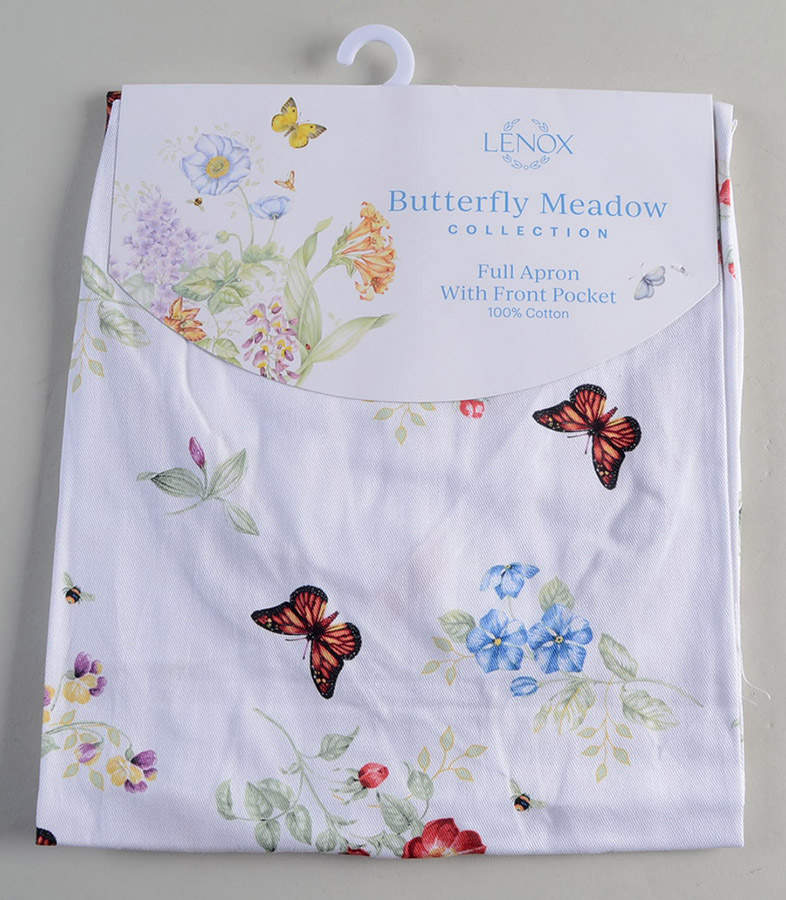Butterfly Meadow Cloth Kitchen Apron by Lenox-1