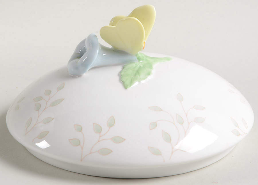 Butterfly Meadow Lid for Medium Canister by Lenox-1