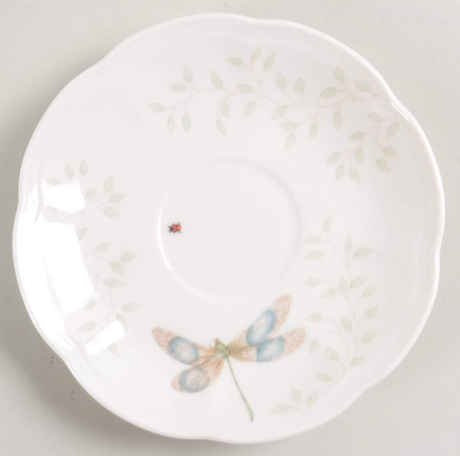 Butterfly Meadow Saucer for Footed Cup by Lenox-1