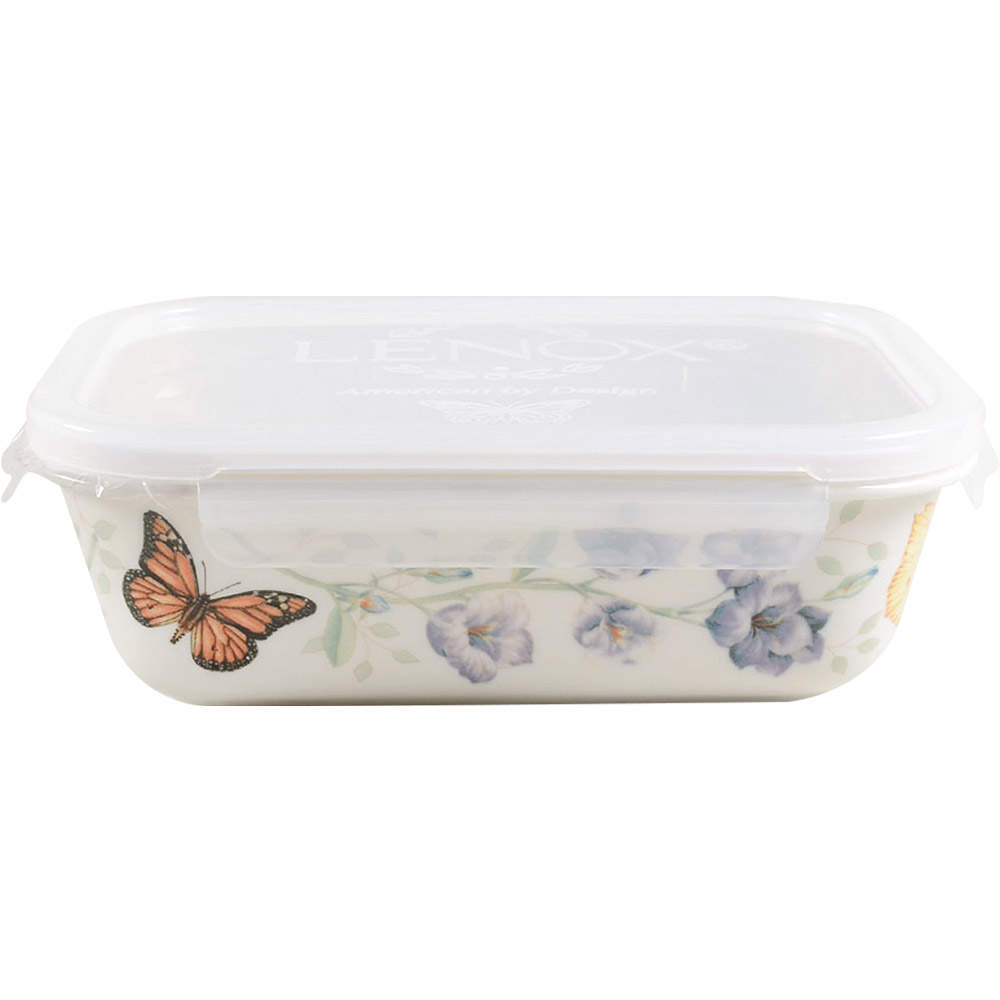 Butterfly Meadow Rectangular Serve & Store Bowl & Lid by Lenox-1