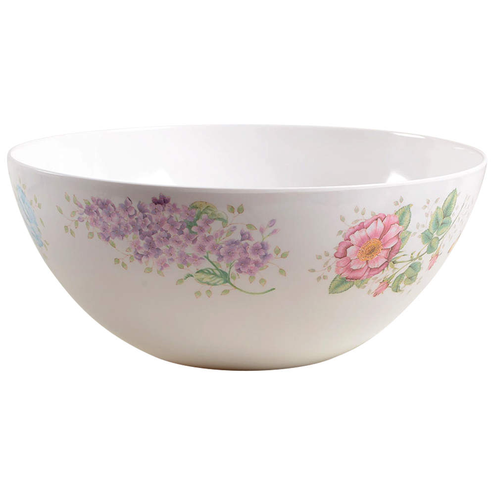 Butterfly Meadow 11" Large Melamine Salad Serving Bowl by Lenox-1