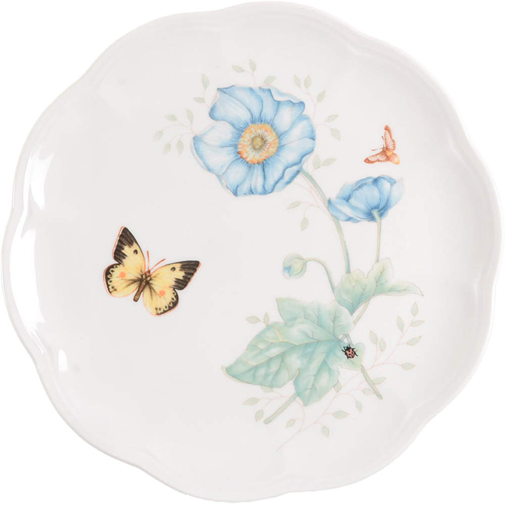 Butterfly Meadow Accent Luncheon Plate by Lenox-1