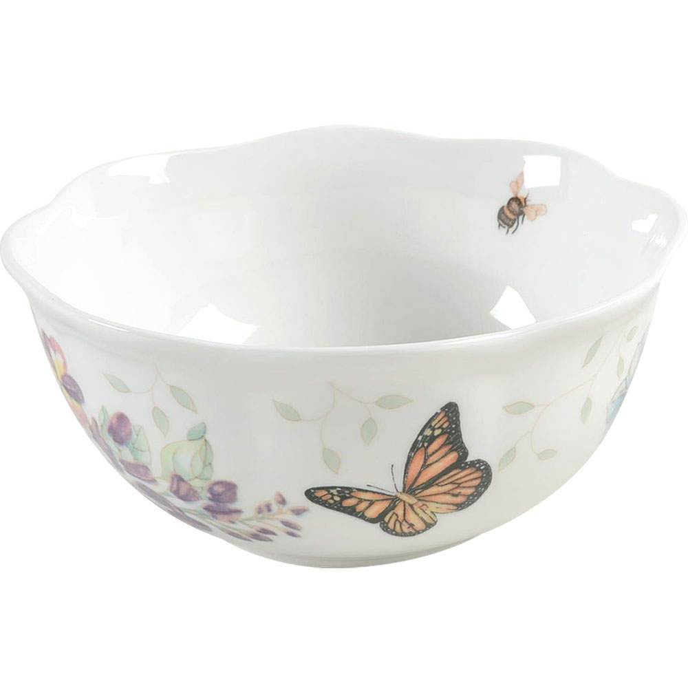 Butterfly Meadow Individual Ice Cream/Dessert Bowl by Lenox-1
