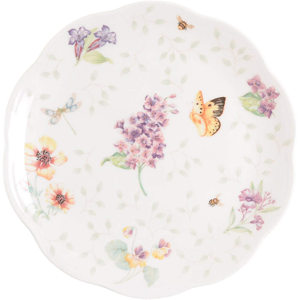 Butterfly Meadow Dessert/Pie Plate by Lenox-1
