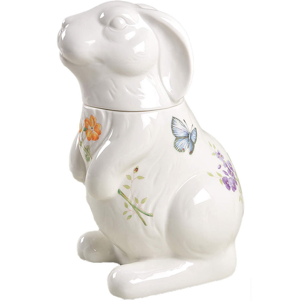 Butterfly Meadow Figural Cookie Jar & Lid by Lenox-1
