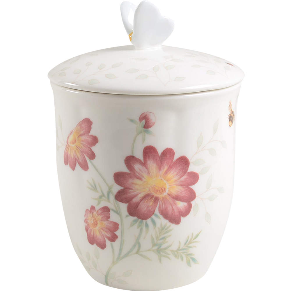 Butterfly Meadow Small Canister & Lid by Lenox-1