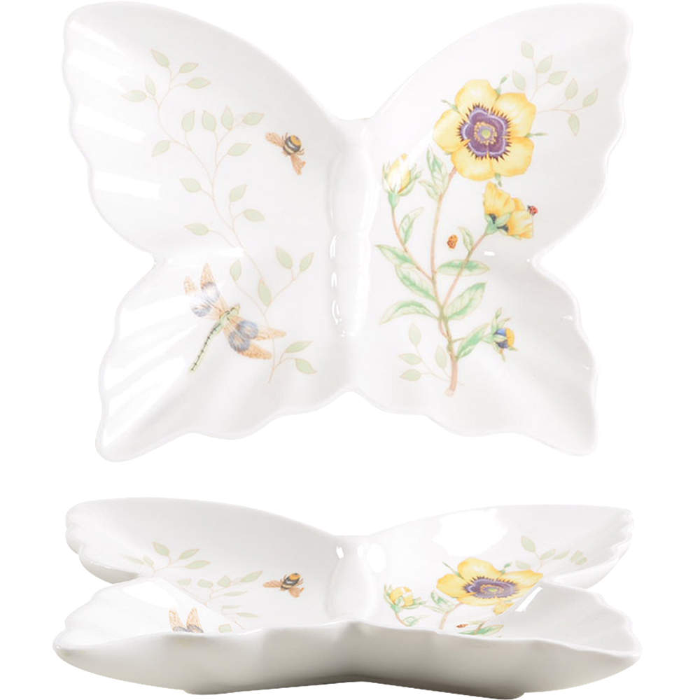 Butterfly Meadow Butterfly Shaped Dish by Lenox-1