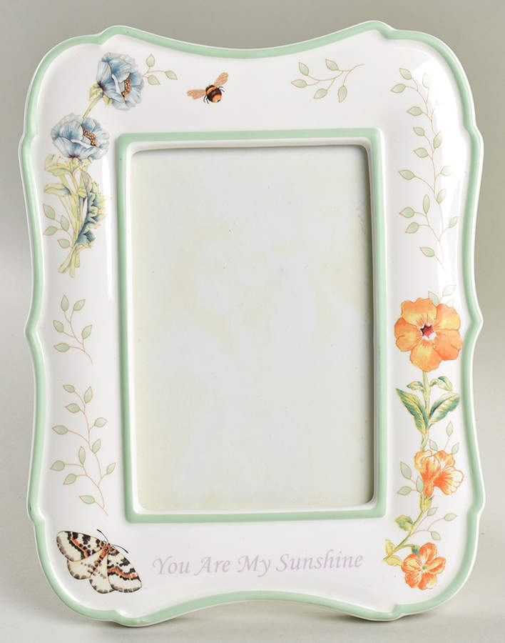 Butterfly Meadow Frame-Holds 4" X 6" by Lenox-1