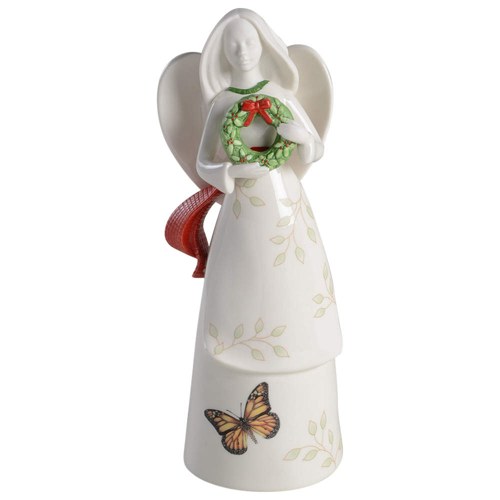 Butterfly Meadow Angel Figurine by Lenox-1