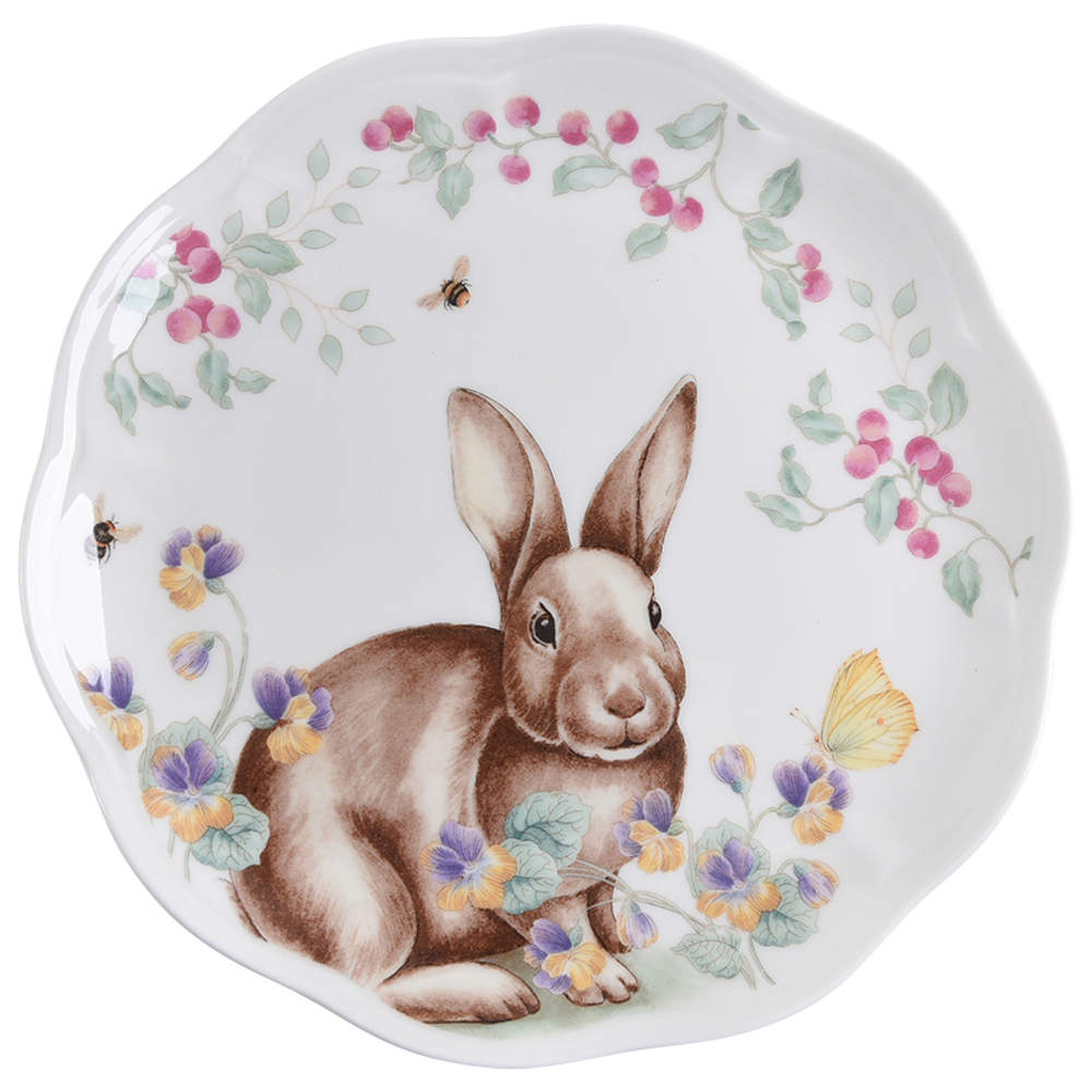 Butterfly Meadow Accent Luncheon Plate by Lenox-1
