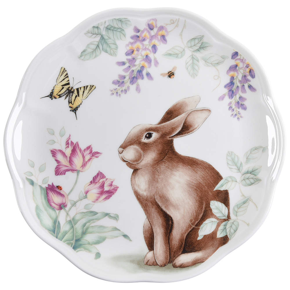 Butterfly Meadow Accent Luncheon Plate by Lenox-1