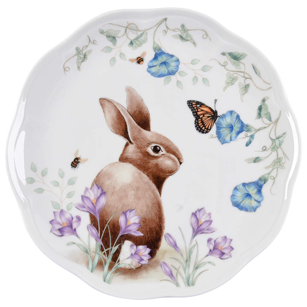 Butterfly Meadow Accent Luncheon Plate by Lenox-1