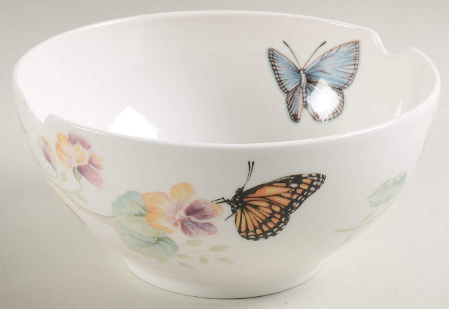 Butterfly Meadow Noodle Bowl by Lenox-1