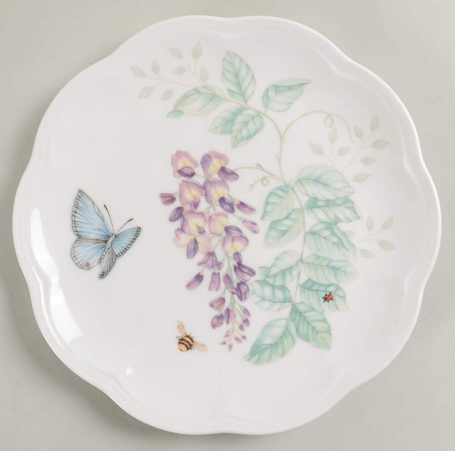 Butterfly Meadow Dessert/Pie Plate by Lenox-1
