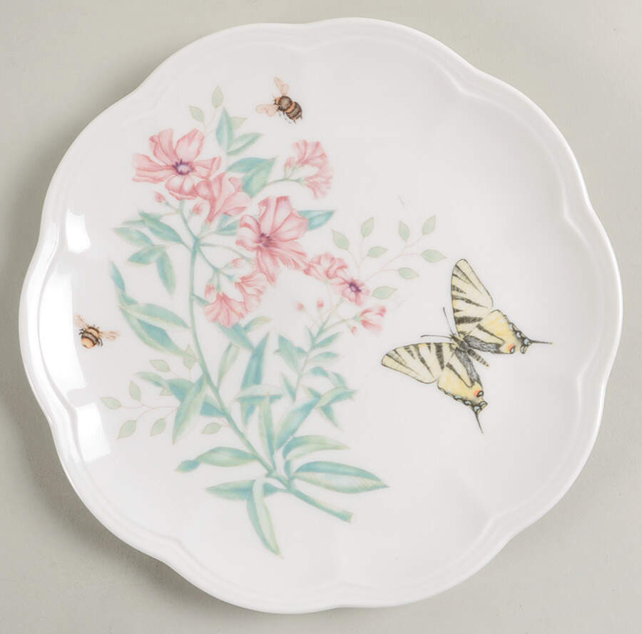 Butterfly Meadow Dessert/Pie Plate by Lenox-1