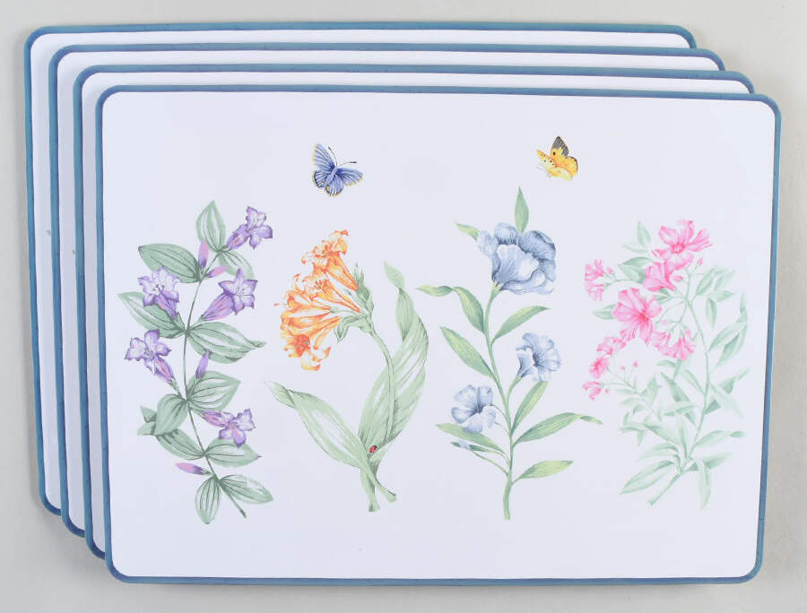 Butterfly Meadow Corkboard Placemat - Set of 4 by Lenox-1