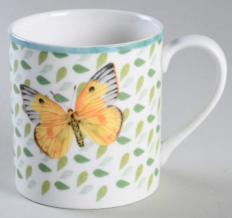 Butterfly Meadow Sentiment Mug by Lenox-1