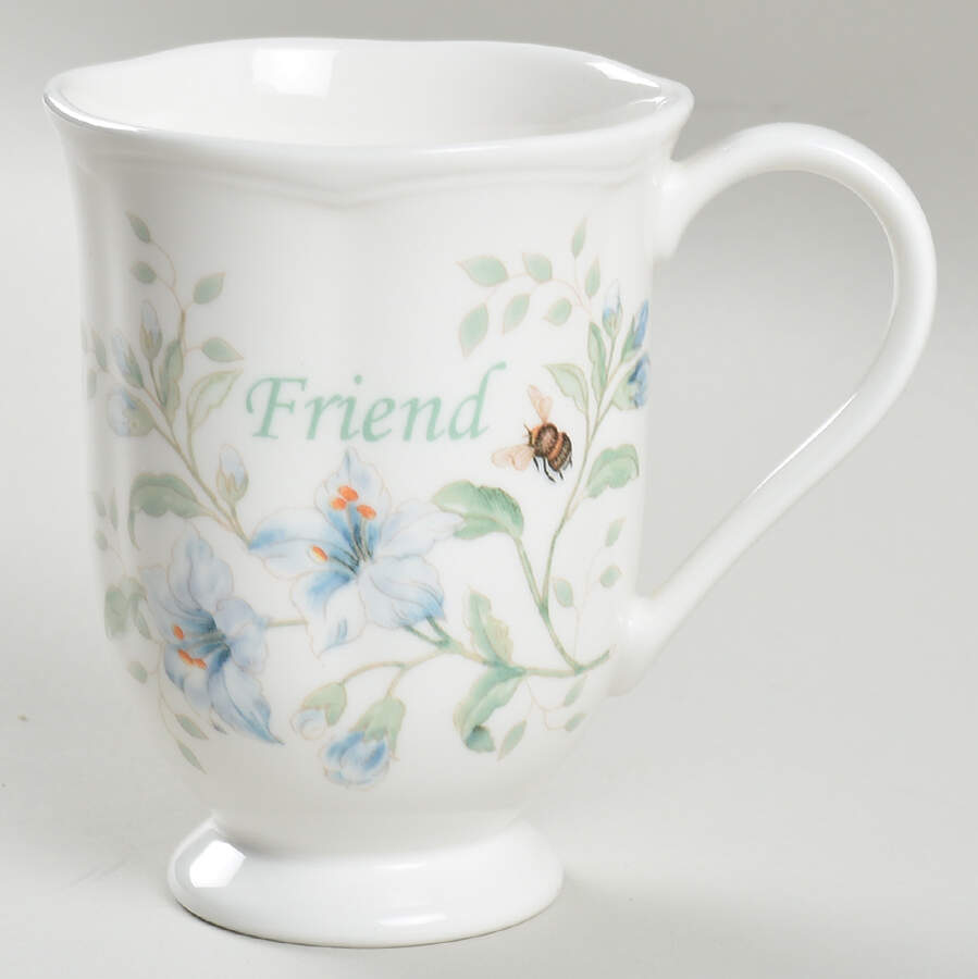 Butterfly Meadow Sentiment Mug by Lenox-1