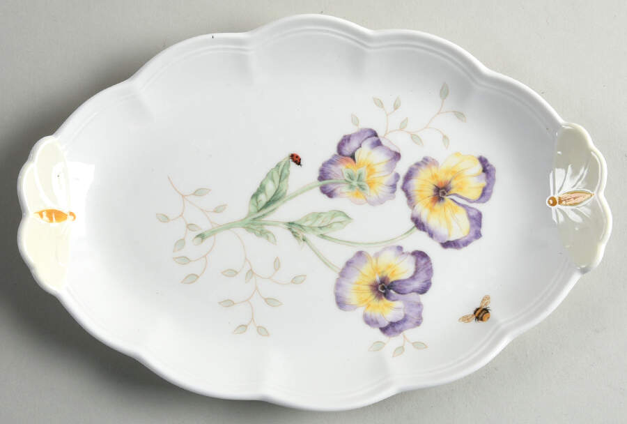 Butterfly Meadow Oblong Tray by Lenox-1