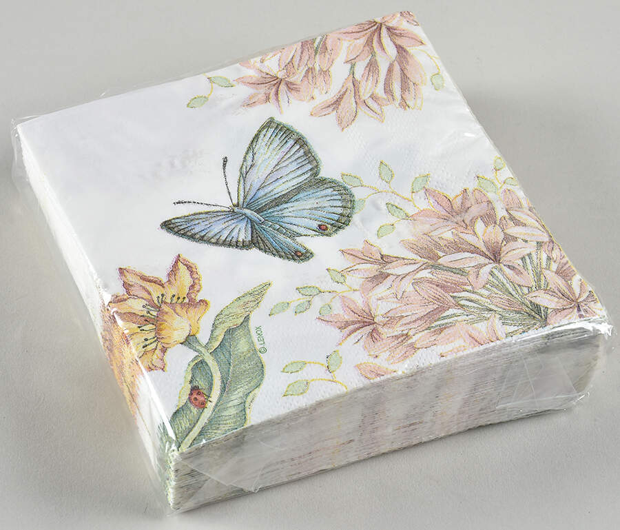 Butterfly Meadow Package of Paper Beverage Napkins by Lenox-1