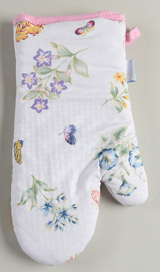 Butterfly Meadow Cloth Oven Mitt by Lenox-1