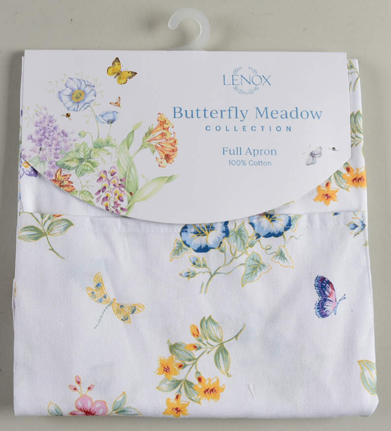 Butterfly Meadow Cloth Kitchen Apron by Lenox-1