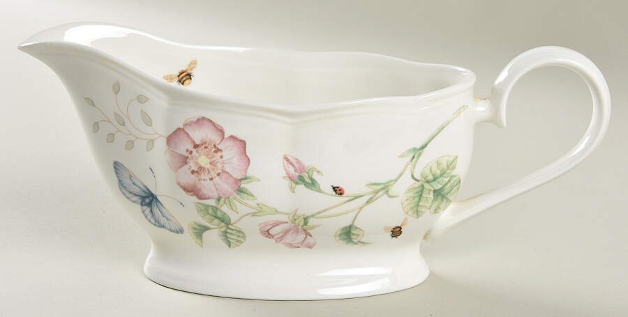 Butterfly Meadow Gravy Boat by Lenox-1