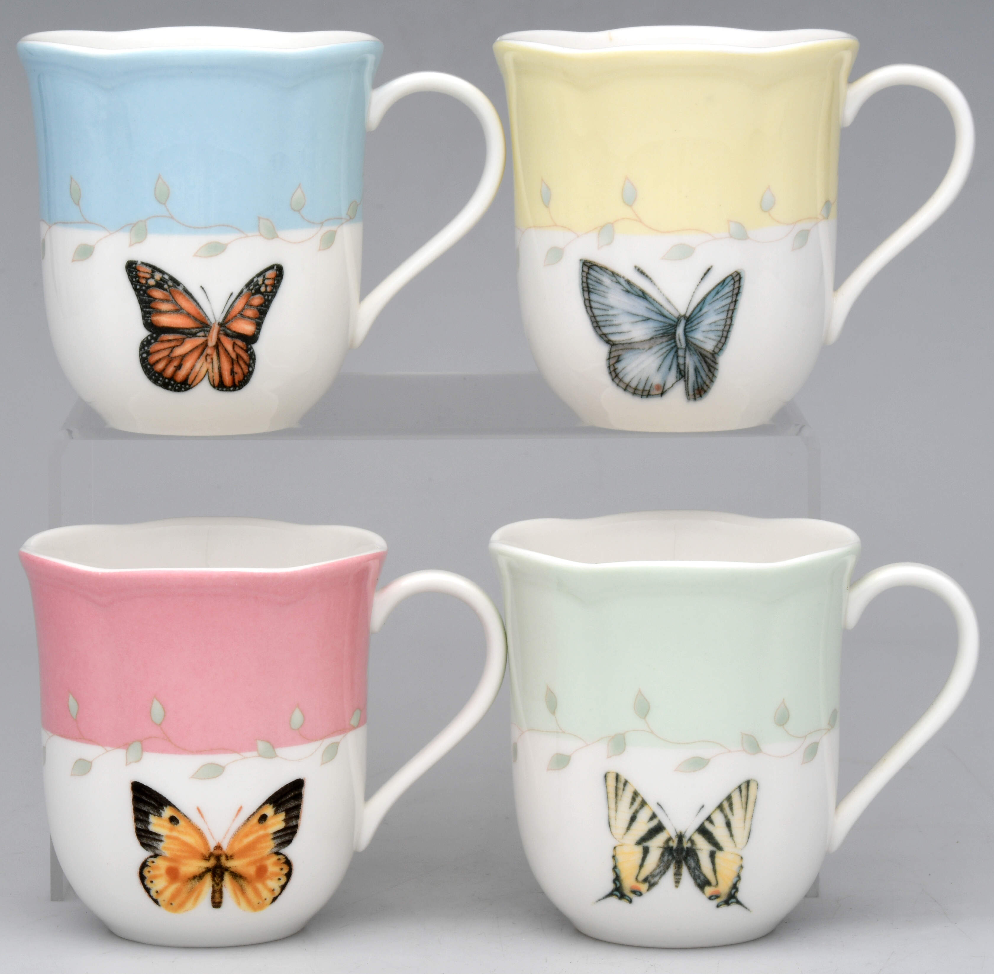 Butterfly Meadow Mug Motif 7-10 - Set of 4 by Lenox-1