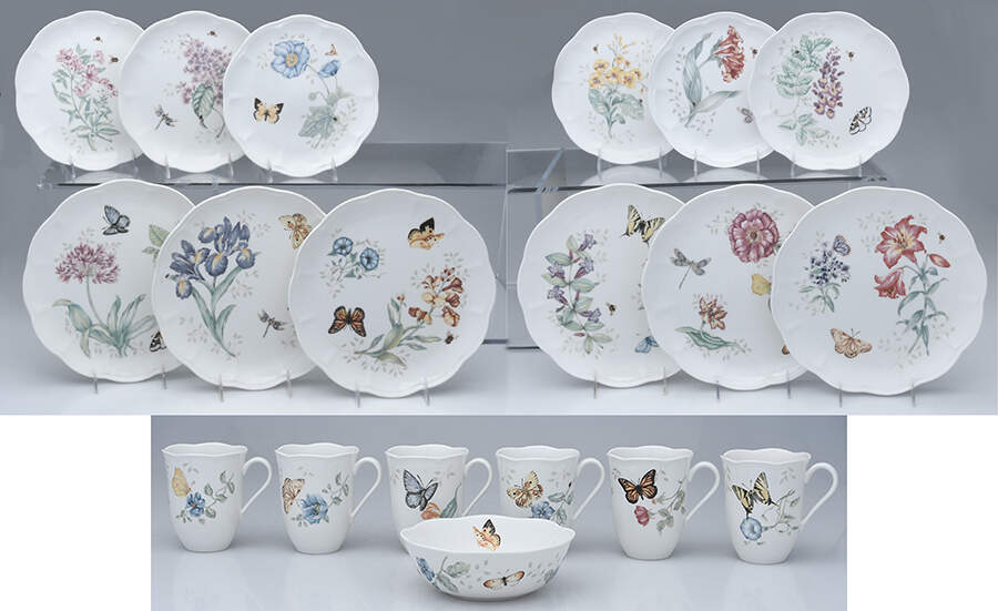 Butterfly Meadow 24  Piece Estate Set by Lenox-1