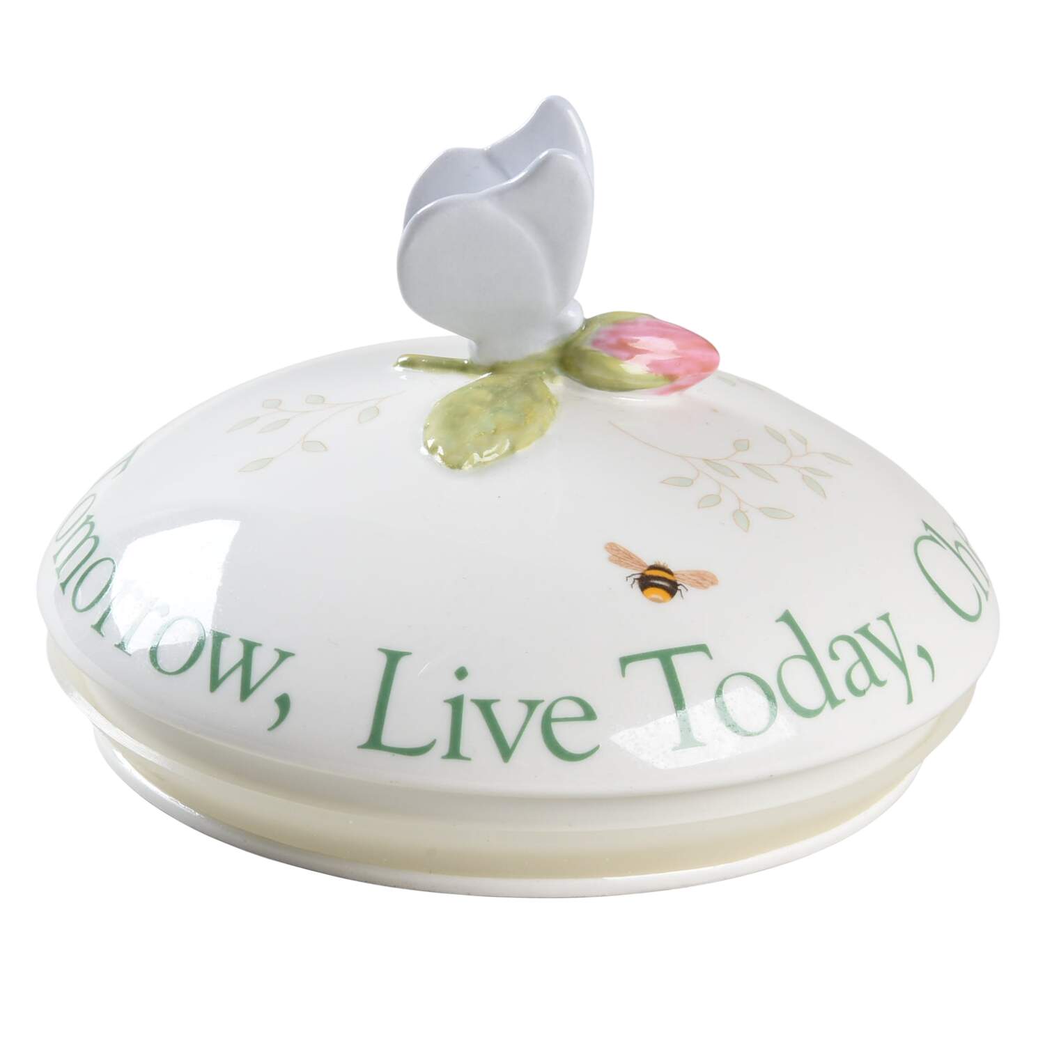 Butterfly Meadow Lid for Cookie Jar by Lenox-1